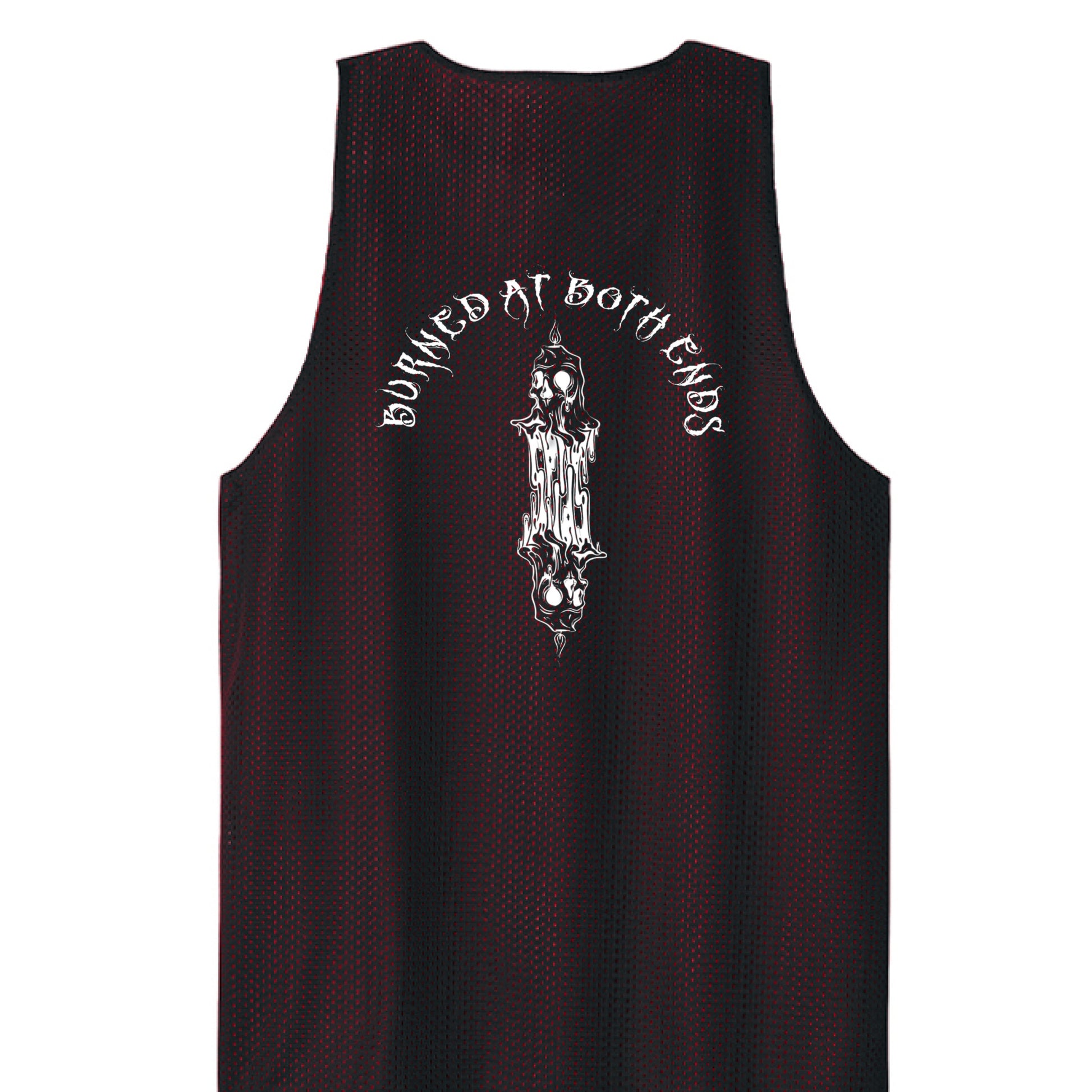 Black/ Deep Red - BACK
