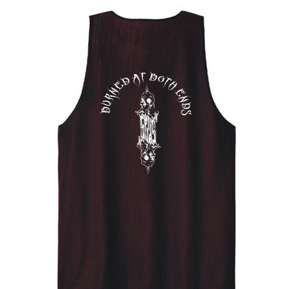 Black/ Deep Red - BACK